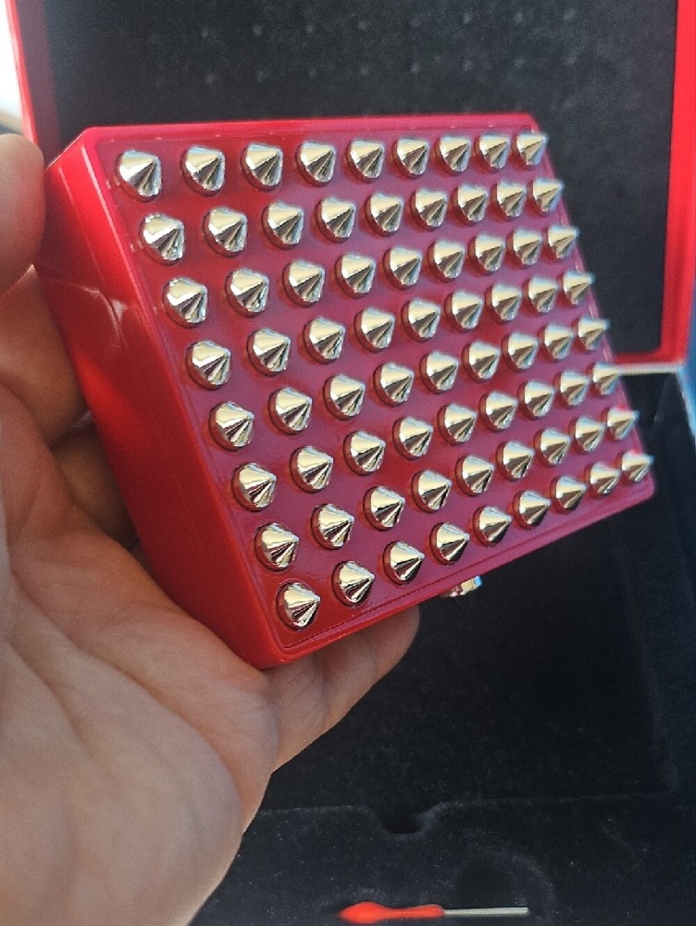 Louboutin Abracadabra La Palette Refillable Studded case - Picture 3 of 6